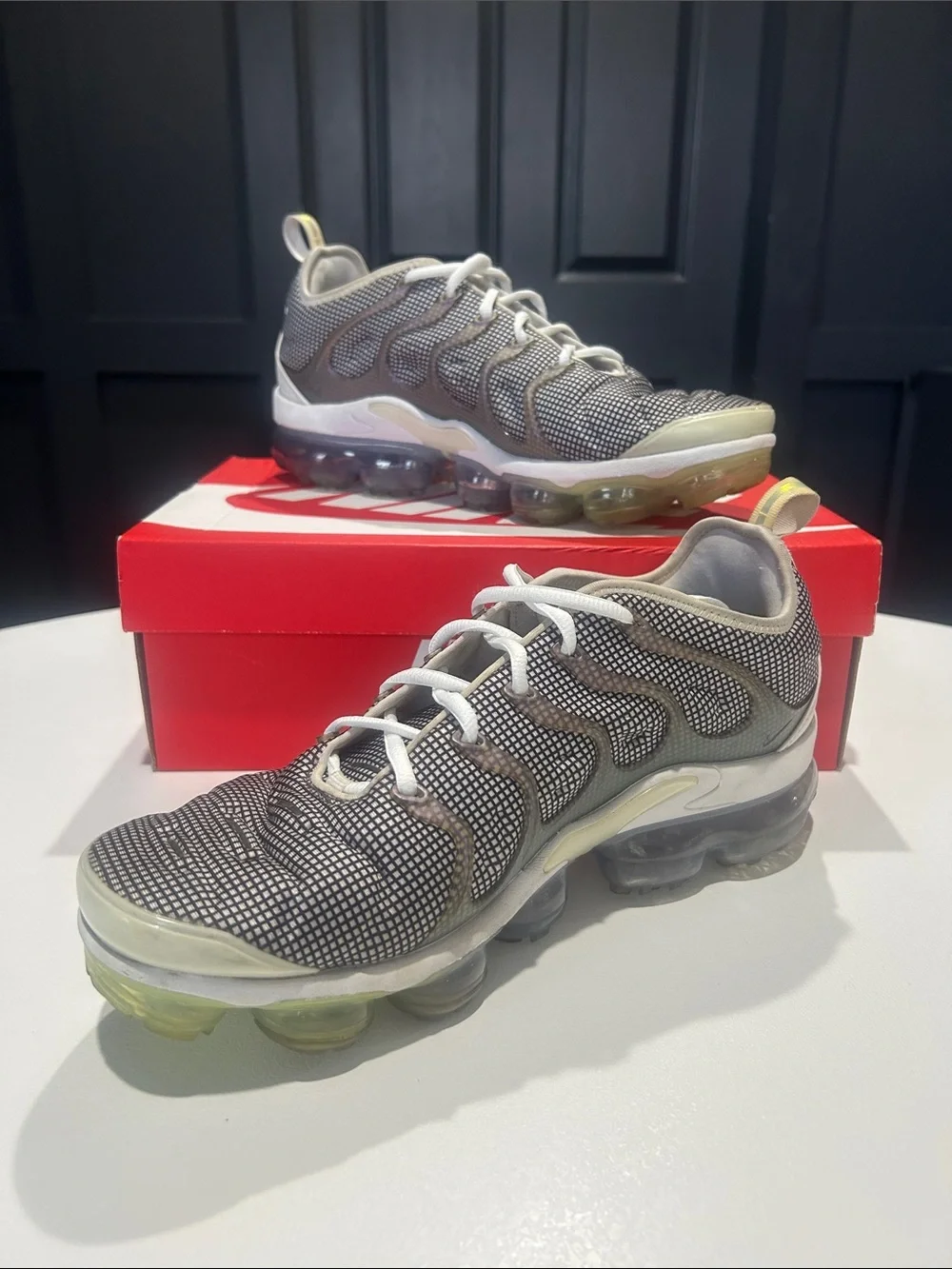 Nike Air VaporMax Plus “Grid Print” Men’s Size 11.5